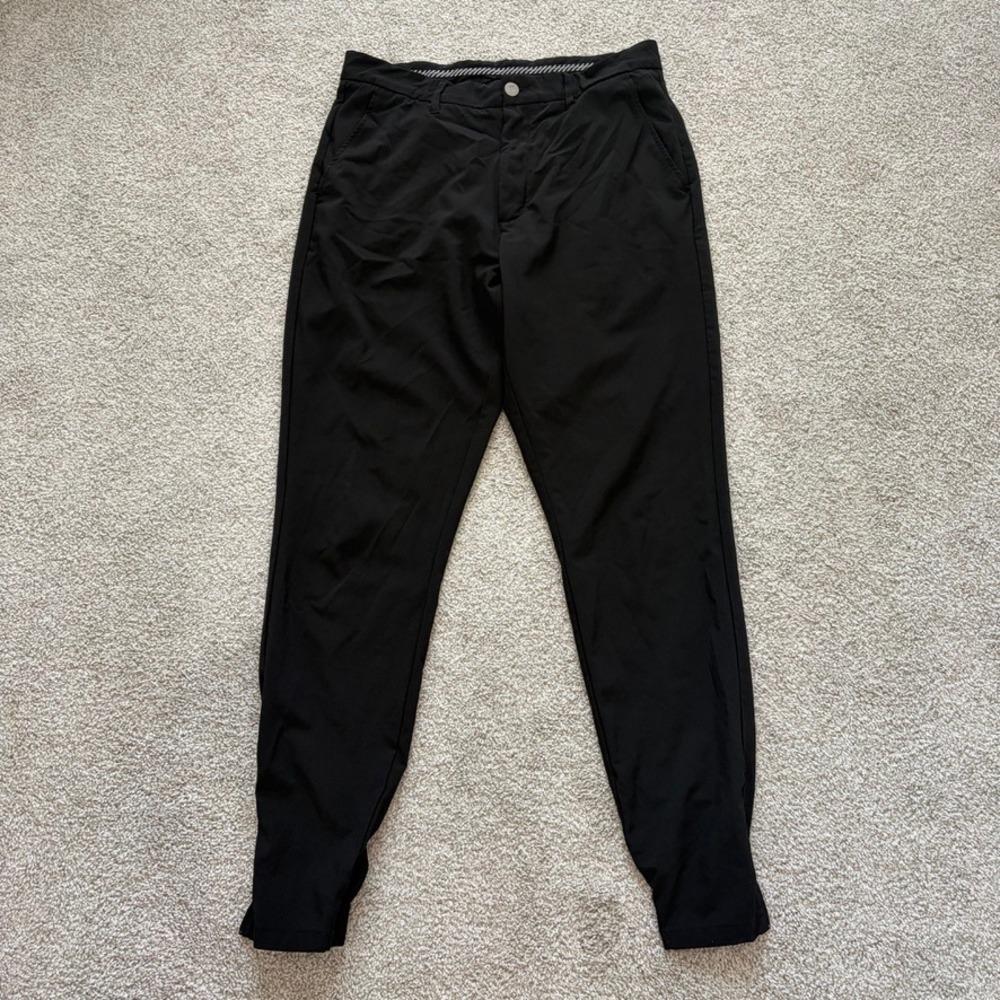 Primo Golf Jogger Pants Mens 32 Tall Black Athletic Lightweight Casual
